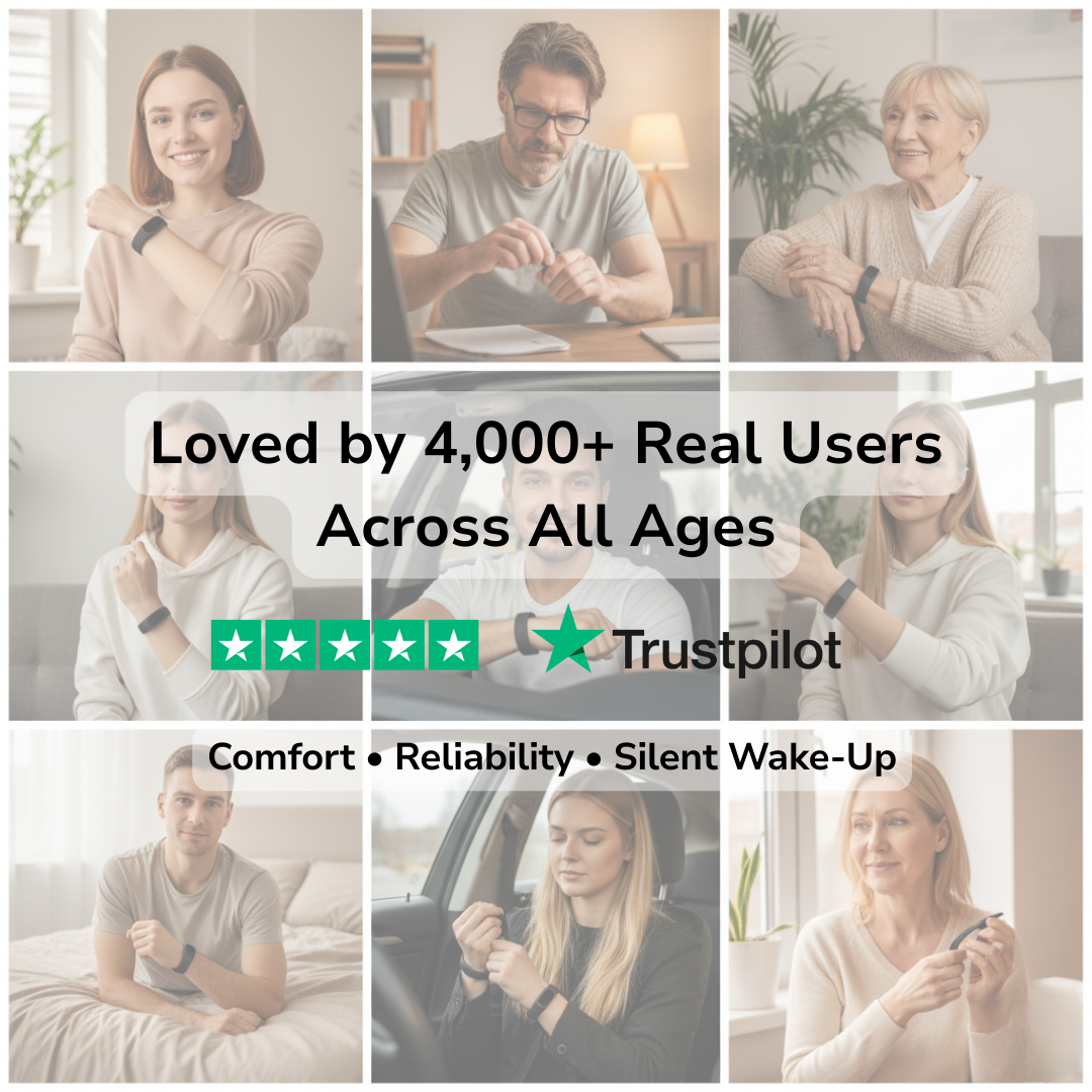 Vibra Band - Silent Vibrating Alarm for Deaf & HoH